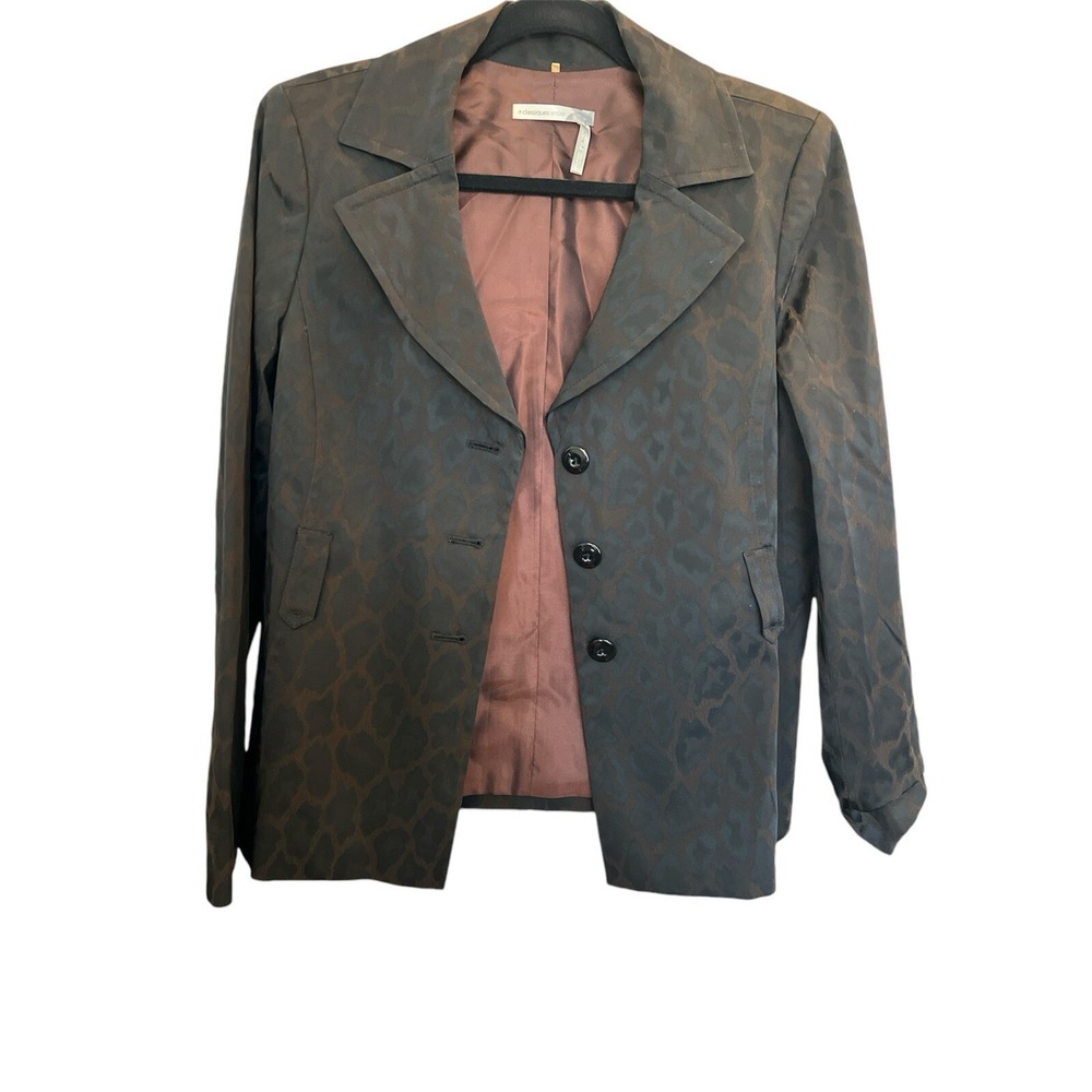 Classiques Entier Animal Print Jacket Petite